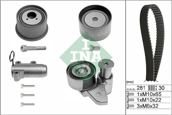 WILMINK GROUP Hammasrihma komplekt WG1251859